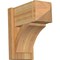 Ekena Millwork Thorton Arts & Crafts Rough Sawn Outlooker, Western Red Cedar, 8"W x 16"D x 16"H OUT08X16X16THR03RWR - alternate 1